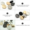 thumbnail image 6 of ifundom Round Zinc Alloy Buttons 50 Pieces Replacement for Suits Coats Jackets Craft Sewing, 6 of 6