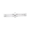 thumbnail image 3 of Leg Garter Belt Gothic Gifts Thigh Chains For Women 2 Rows Heart Round Shape PU White, 3 of 8