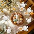 thumbnail image 4 of karymi 6Pcs Easter Eggs Bunny Open Lid Sweepstakes Eggs Candy Storage Eggs Funny Twisted Eggs Gifts and Easter Decorations Holiday Gifts, 4 of 7