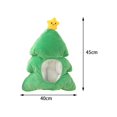 thumbnail image 4 of Monstrate Cálido sombrero de felpa de árbol de Navidad invierno para celebraciones navideñas disfraz de Cosplay Kits de decoración para fiestas estilo A, 4 of 6