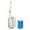 B, variant on Cleaning System for Bathroom Cleaning - Disposable Toilet Cleaning Set with Heads and Brush for Efficient Bathroom Hygiene Cleaning Tool for Home and Spaces