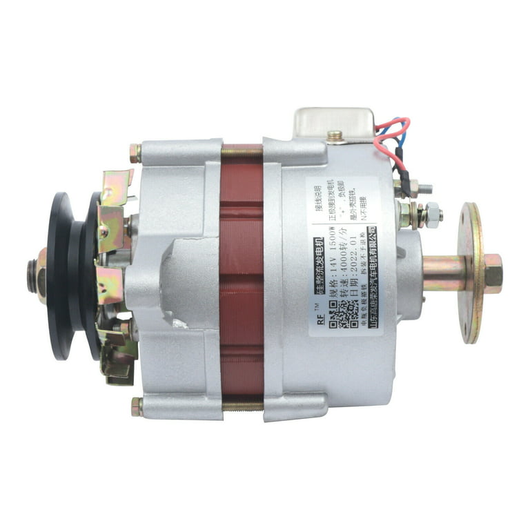 12V 1500W Permanent Magnet Synchronous Generator Low Rpm Alternator  Permanent Magnet Synchronous Generator PMA AC Charging And Lighting Double  Head AC Alternator Lilting Charging 