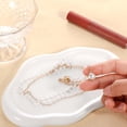 thumbnail image 5 of Cloud Shaped Ceramic Accessories Display Tray Elegant Decorative Holder for Jewelry Home Styling Long Time Use, 5 of 7