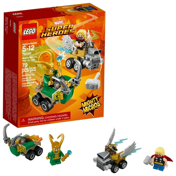 LEGO Super Heroes Mighty Micros: Thor vs. Loki 76091