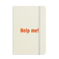 thumbnail image 1 of Help Me Cartes Carnet International Couverture Rigide en Tissu Journal Classique, 1 of 3