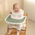 thumbnail image 4 of MOPOOR High Chair Placemats 2 Pieces Of High Chair Placemats Silicone Clean and Suitable for Stokke High Chair Tray Cover Suitable for Stokke High Chair Tray, 4 of 5