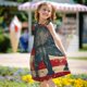 thumbnail image 5 of Fotbe Vintage American Flag Elephant Vestido de Dormir para Niñas de 3 a 10 Años, Mangas Cortas, Estilo Princesa, Pijama Camisón con Mangas Voladas-X-Large, 5 of 6