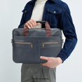thumbnail image 2 of Bolso Ejecutivo ZERODAMAGE SAHARA LT00084 Cuero Genuino 16", 2 of 9