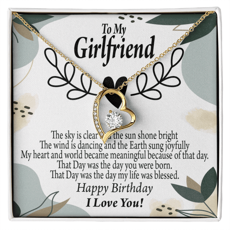 Necklace for girlfriend birthday discount