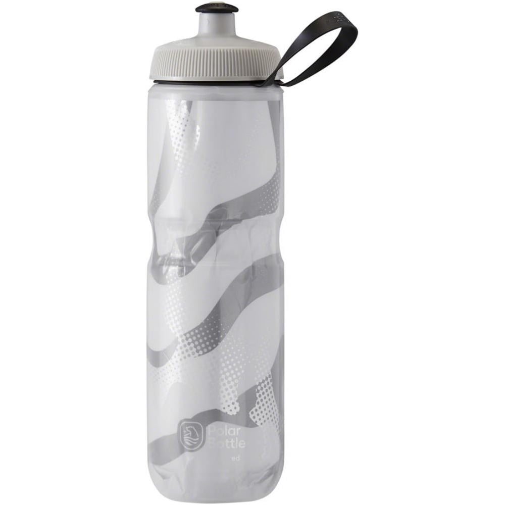 Polar Bottles Sport Contender Insulated Water Bottle 24oz, White