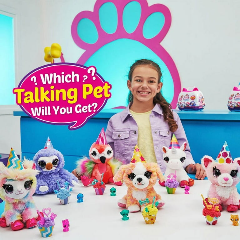 Pets Alive Pet Shop Surprise – Surprise Interactive Toy Pets with  Electronic Speak and Repeat Slumber Party Series 2 Kitty by ZURU :  : Jeux vidéo