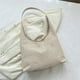 thumbnail image 5 of Bolso de playa para mujer, bolso de mano tejido a la moda de paja para vacaciones de verano (caqui) Ndcxsfigh Para Estrenar, 5 of 8