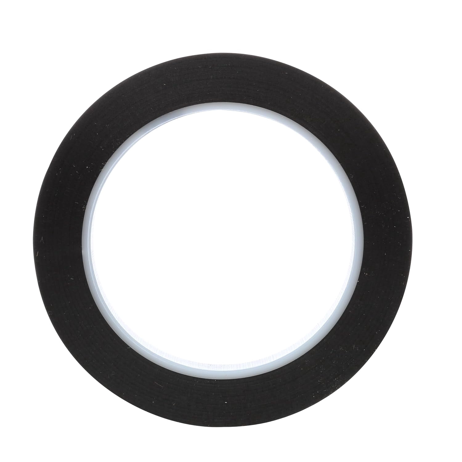 Vinyl Tape 471, 1/4 in x 36 yd, Black, 1 Roll, Black Floor Tape, Paint Alternative for Floor Marking, Social Distancing, Color Coding, Safety Marking