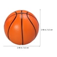 thumbnail image 2 of FUTUREORYY 6Pcs Soft Basketball Mini Basketballs For Stress Relief And Party Favors 2.48In, 2 of 8