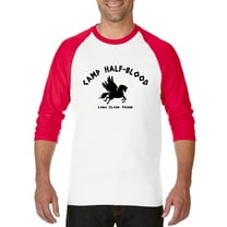 Artix - Mens Raglan Sleeve Baseball T-Shirts - Camp Half Blood Demigods