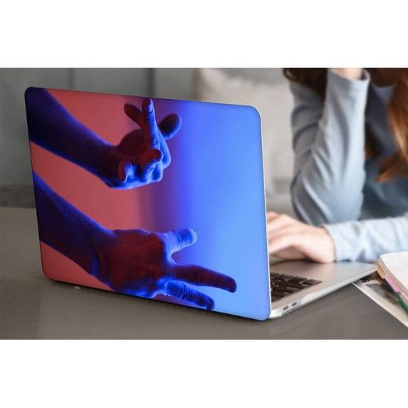 KSK KAISHEK Hard Shell Case Only Compatible MacBook Pro 13 inchs with Retina Display No CD-ROM / USB-C + Black Keyboard Cover Model: A1425/A1502 Red series 0652