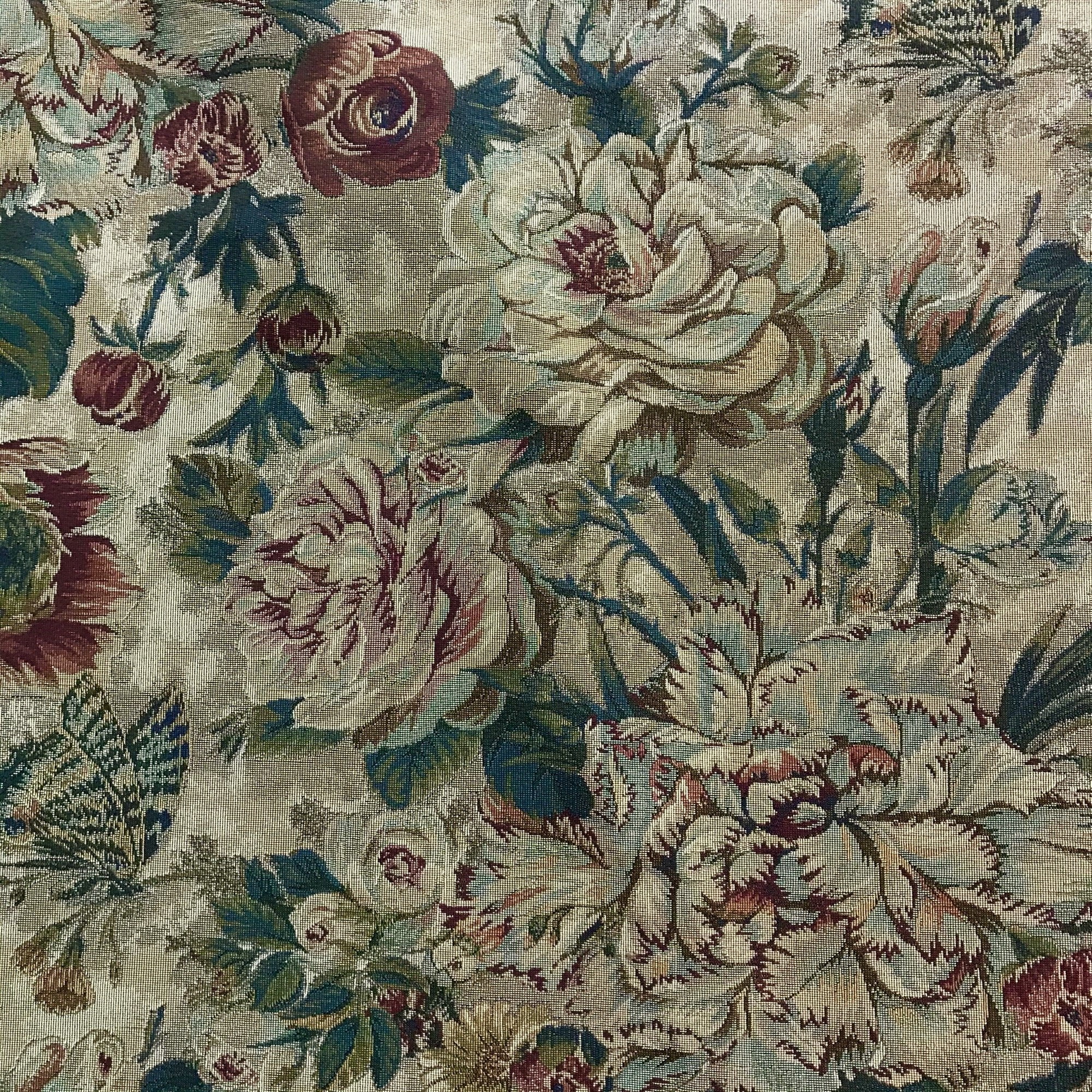 Floral tapestry upholstery fabric hotsell