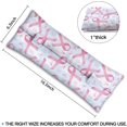 thumbnail image 5 of Mastectomy Pillow Post Surgery Seat Belt Pillow Protect Sensitive Areas with Pocket for Hot Cold Pack Heart Surgery Seatbelt PillowHysterectomy Pillow Car Seat Belt Pillows Gifts for Patients, 5 of 6