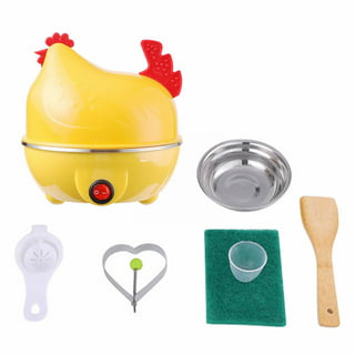 1pc Mini Chicken Shape Egg Cooker & Steamer - Mini Rice Cooker For Home &  Breakfast Maker