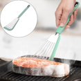 thumbnail image 1 of 1PC Slip Frying Spatula Silicone Spatula Slotted Turner For Cooking Perfect For Frying Heat Dishwasher Thick Flexible Soft Silicone Grip Handle For Easy Use Green, 1 of 8