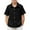 Black, variant on Efsteb Fashion Summer Shirts for Boys Lapel Button Short Sleeve Shirt Casual Solid Color Loose Tops (Black,11 Years)