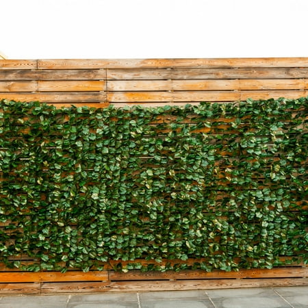 Expanding Trellis Fence Retractable Fence Artificial Garden Plant Fence Uv Protected Privacy Screen For Outdoor Indoor Use Garden Fence Backyard Home Decor Greenery Walls Walmart Com Walmart Com