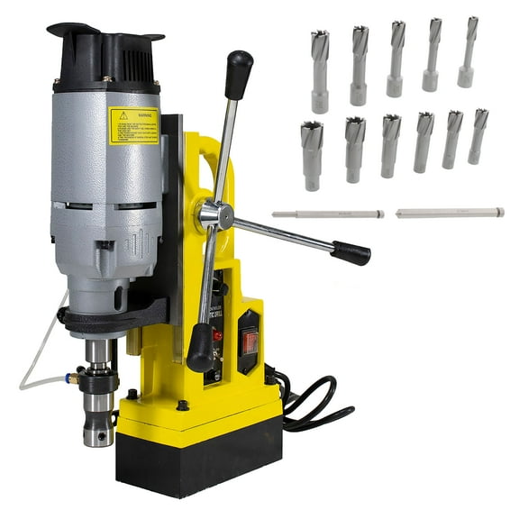 Steel Dragon Tools® 1-3/4" Magnetic Drill and 2" Depth 13pc Carbide Cutter Kit