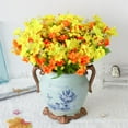 thumbnail image 4 of vnanda No Watering Artificial Flower 6 Bundles Artificial Flower Uv Resistant No Watering Realistic Outdoor Greenery Fake Mums Flowers for Home Decoration, 4 of 8
