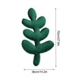 thumbnail image 2 of Almohada de planta NikouMX con respaldo de tortuga color Verde 52 × 48 cm 52 × 44 cm 70 × 36 × 8 cm, 2 of 8