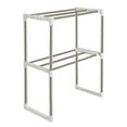 thumbnail image 1 of 2-Tier Microwave Oven Shelving Rack Kitchen Stand Storage Shelf Micro Organiser, 1 of 10