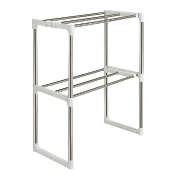 2-Tier Microwave Oven Shelving Rack Kitchen Stand Storage Shelf Micro Organiser