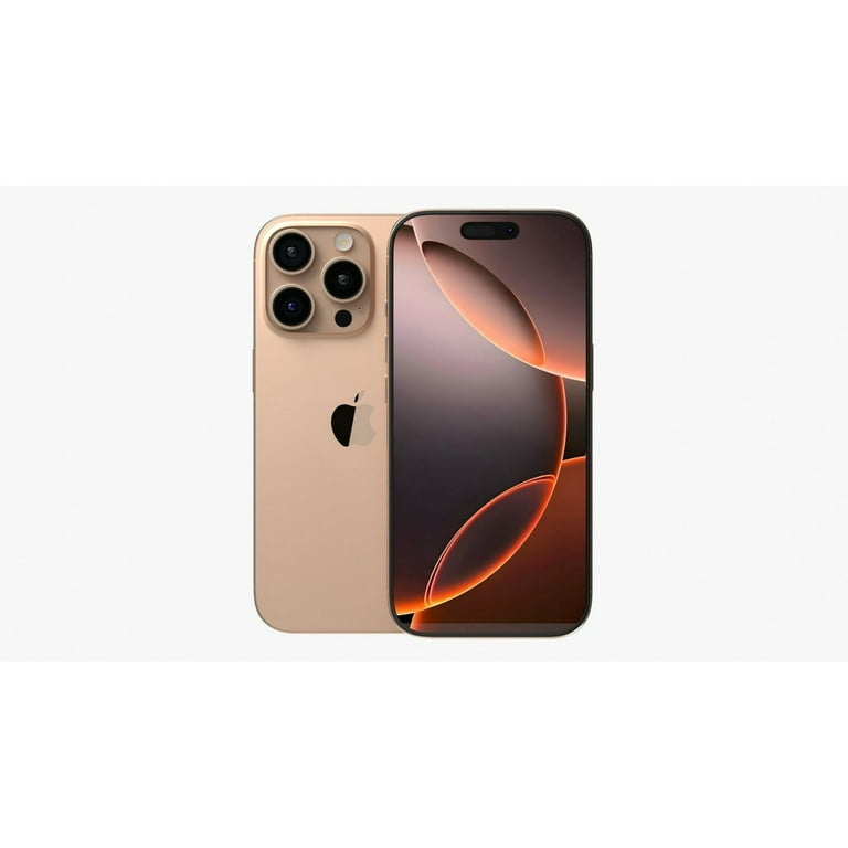 Restored Apple iPhone 16 Pro Max - Visible - 256GB - Desert