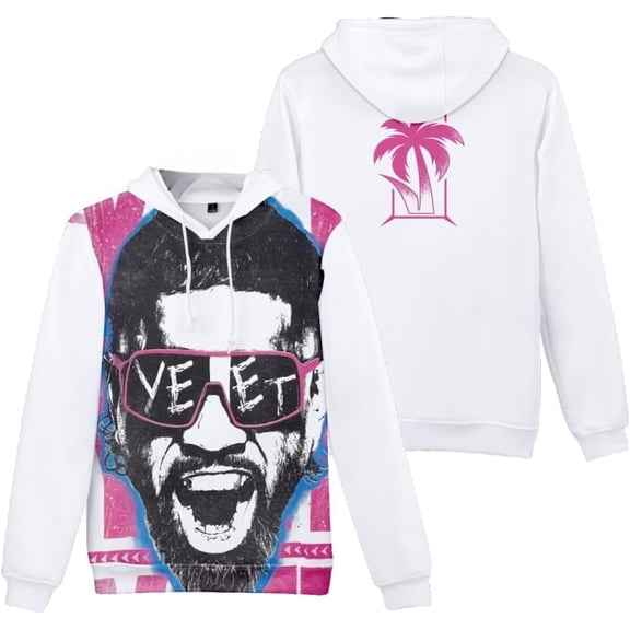 Jey USO Yeet Pink Shades 3D Harajuku Hoodies Fashion Clothes Casual Tops Sweatshirts