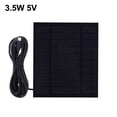 thumbnail image 4 of Cargador de panel solar de 3,5 W 5 V Cargador de teléfono de banco de energía portátil para salida Android, 4 of 9