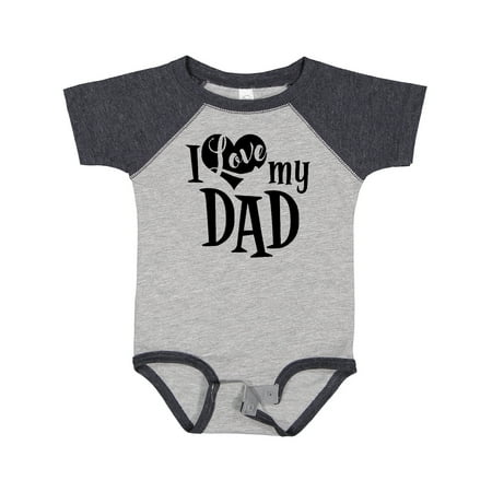 

Inktastic I Love My Dad Gift Baby Boy or Baby Girl Bodysuit