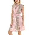thumbnail image 4 of Nanette Lepore Sleeveless Mirror Print Mini Dress, 4 of 7
