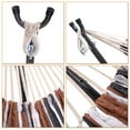 thumbnail image 6 of Ktaxon 9ft Yard Hammock Set, Patio Frame with Coffee Striped Cotton Hammock, 6 of 8