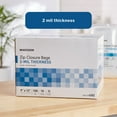 thumbnail image 4 of McKesson Zip Closure Bags - Disposable Clear Bag with Reclosable Zipper, 9 in x 12 in, 100 Count, 10 Packs, 1000 Total, 4 of 11