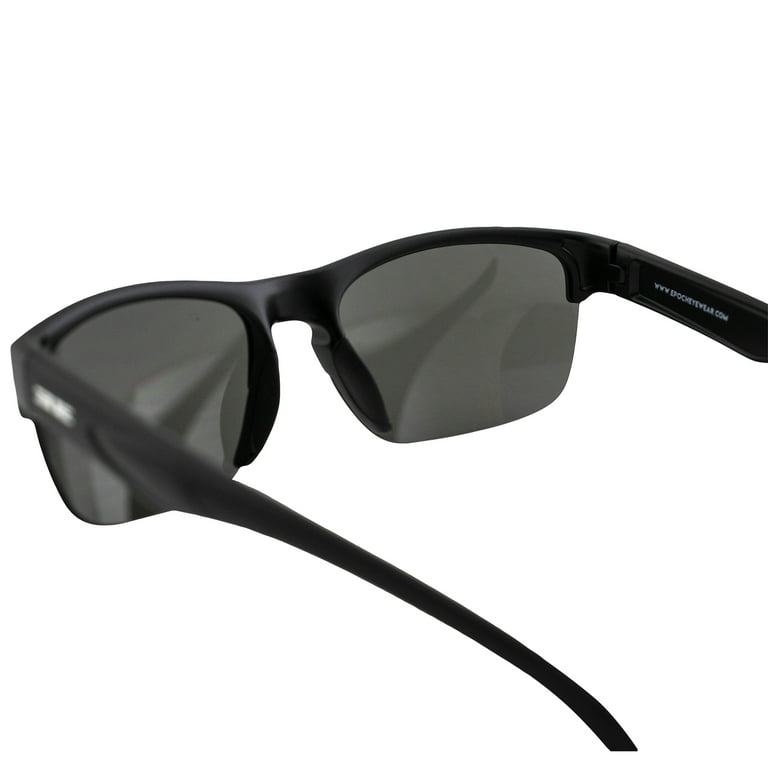 Epoch Victor Black Sport Motorcycle Riding Driving Sunglasses with Smoke  Lens