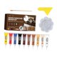 thumbnail image 1 of de reparación de muebles de madera Juego de reparación de muebles con de cepillo Fácil de usar Durable 10 colores Rellenos de madera para, 1 of 8