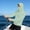Green, variant on Men's Performance Fishing Hoodie Shirt - UPF 50 Sun Protection Long Sleeve Thumbholes Shirts with Neck Gaiter Size 3XL White