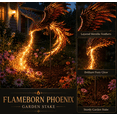 thumbnail image 5 of Phoenix Fire Effect Solar Garden Stake Light, Magical Warm Night Glow Art Decoration for Pathway Lawn Entryway Backyard Evening Garden Display, 5 of 7