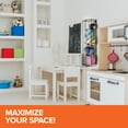 thumbnail image 2 of Vertical Ball Storage Rack, Wall-Mounted Garage Sports Equipment Organizer, Soccer Ball, Volley Ball, Football, and Basketball Holder, Space-Saving Vertical Ball Rack for Garage, Gym, or Playroom, 2 of 7