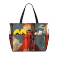 thumbnail image 1 of Easygdp Rusty Rocket Launch Bolsa de Viaje de Playa de Gran Capacidad, Bolsa Tote Perfecta para la Playa, Escapadas de Fin de Semana y Viajes, 1 of 7