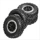 thumbnail image 4 of 4pcs Tire Wheel for MN D90 91 96 99 99S WPL B14 B24 C14 C24 C34 C44 LDRC LD1297 LD1299 RC Car Upgrad, 4 of 5