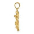 thumbnail image 4 of 14K Yellow Gold Mariners Cross Pendant Charm Jewelry, 4 of 4