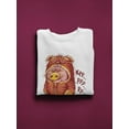 thumbnail image 3 of Pig In Tiger Costume Sweatshirt Men -Image by Shutterstock, Male Large, 3 of 4