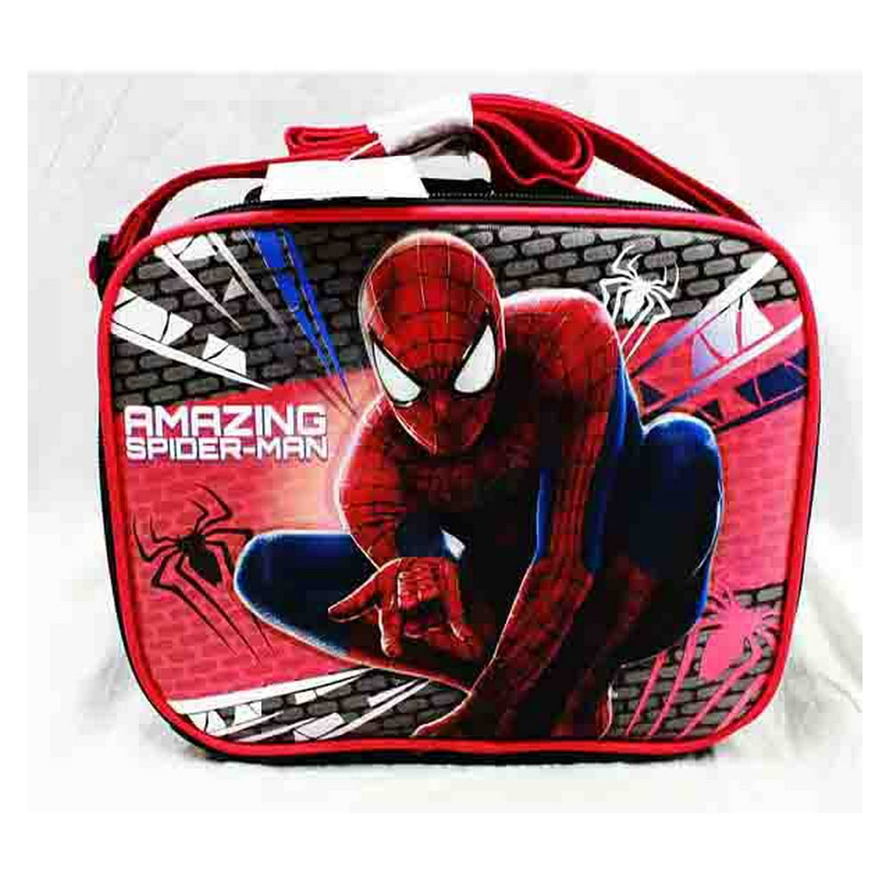 Lunch Bag Marvel Spiderman New Case Boy Gifts Licensed a02156