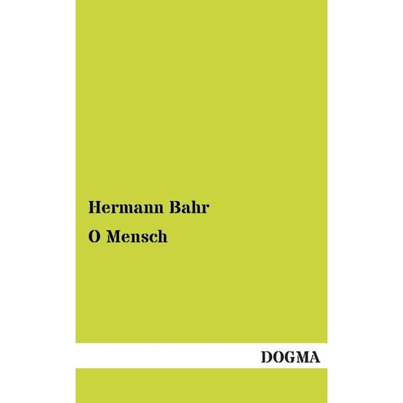 O Mensch (Paperback)