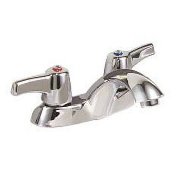 Delta ''Teck'' Centerset Bathroom Faucet Hd Cast Brass Lead Free With Lever Handles